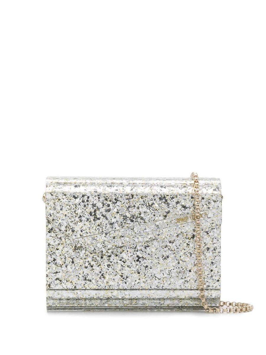 mini Candy glitter clutch bag