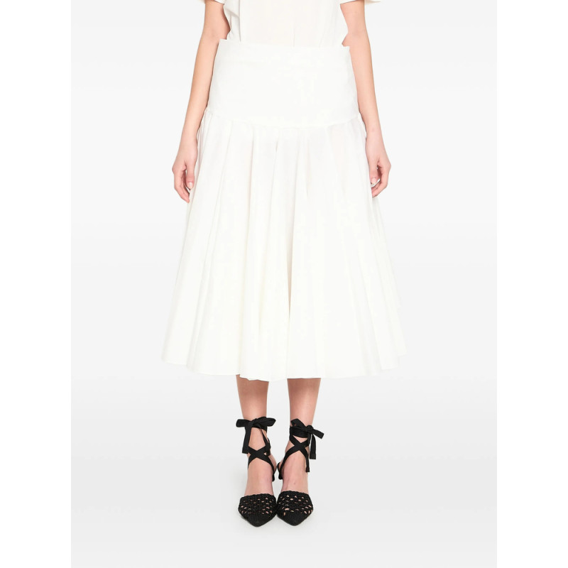 Jacquemus Draped Midi Skirt