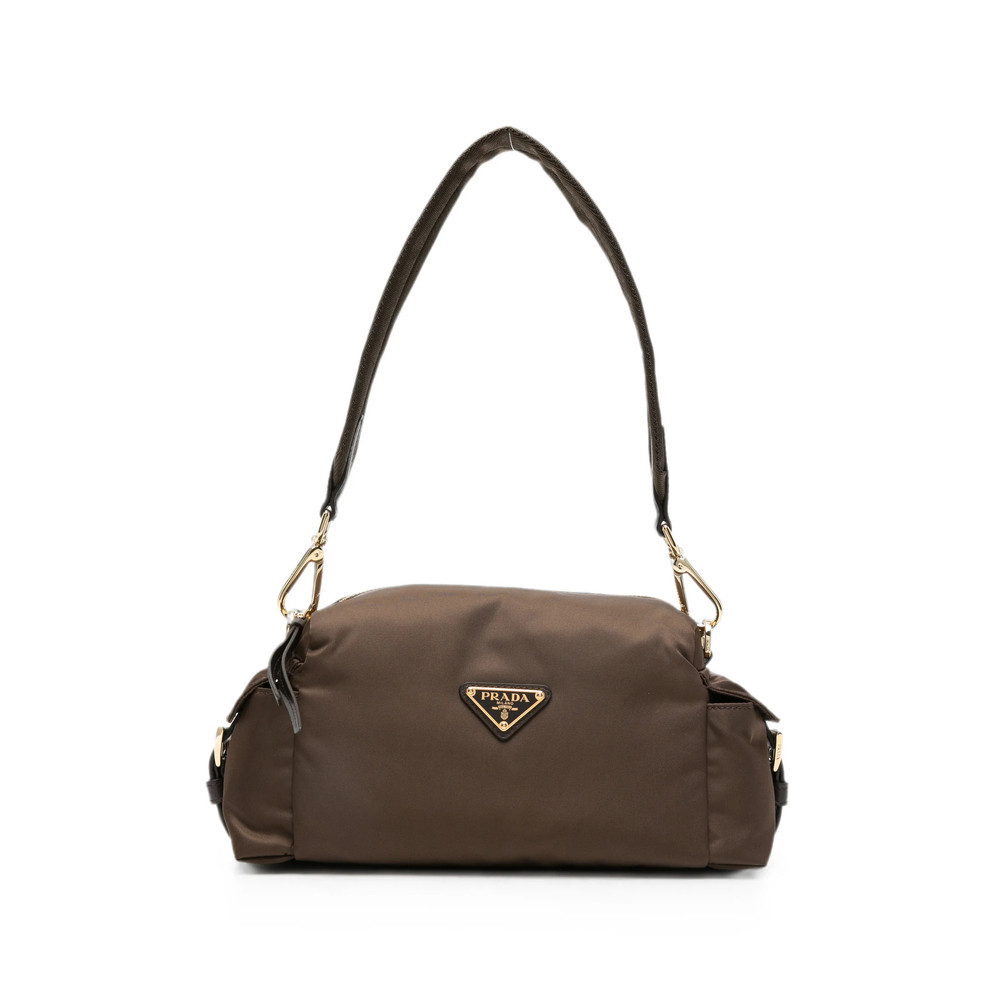Prada Explore Small Re-Nylon And Leather Shoulder Bag