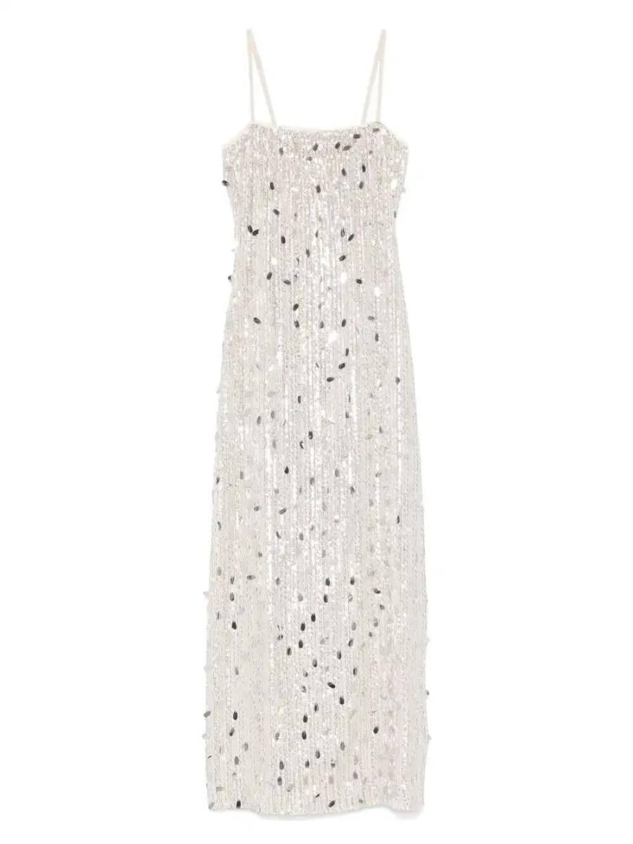 sequin-embellished maxi dress