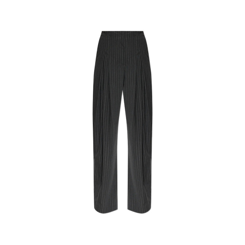 Iro Kalei Pinstripe-pattern Pleated Trousers