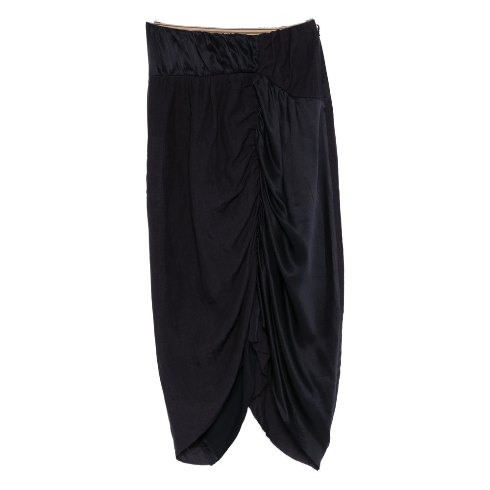 Ziggy Chen Ruched Midi Skirt