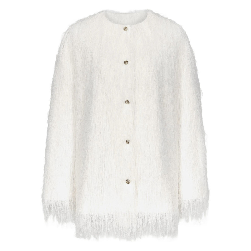 Lou Lou De Saison Filipo Fringed-detail Coat