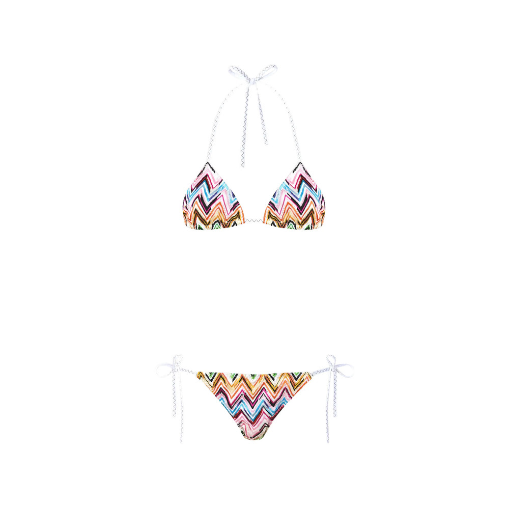 Missoni Zigzag-pattern Bikini Set