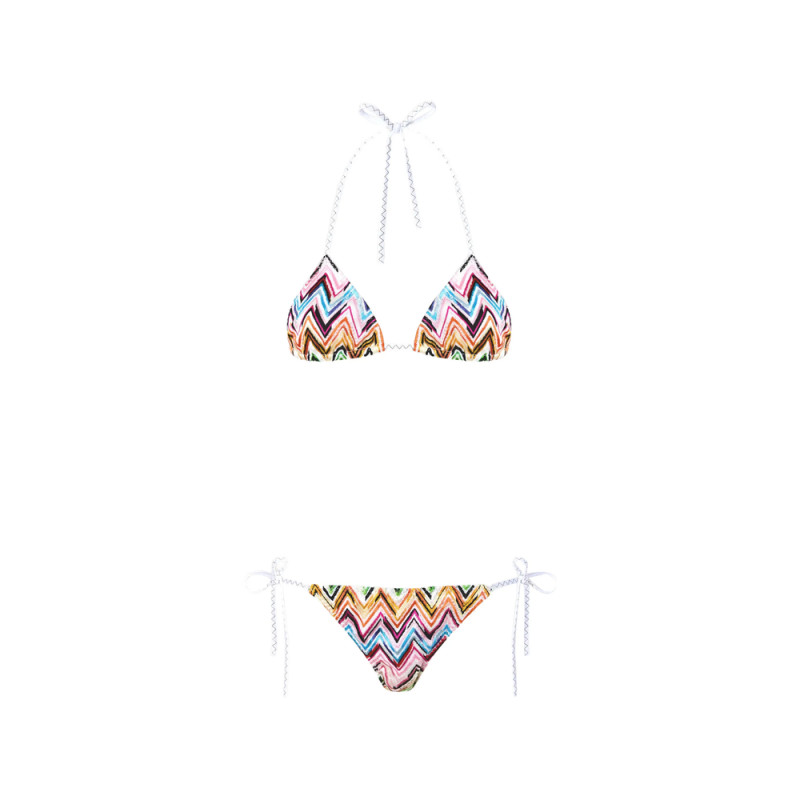 Missoni Zigzag-pattern Bikini Set