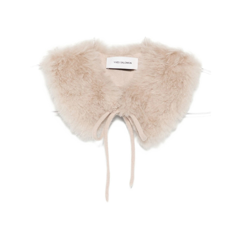 Yves Salomon V-neck Scarf