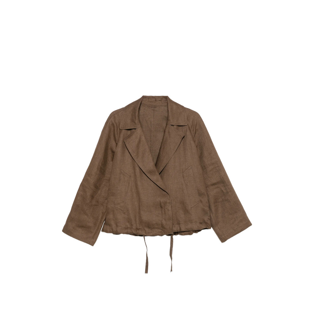 Brunello Cucinelli Drawstring-hem Notch-lapels Jacket
