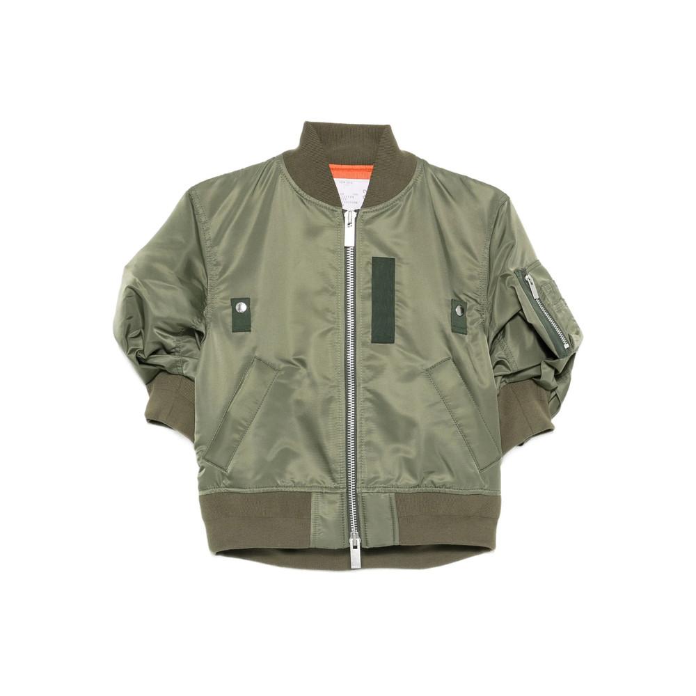 Sacai Zip-up Bomber Jacket