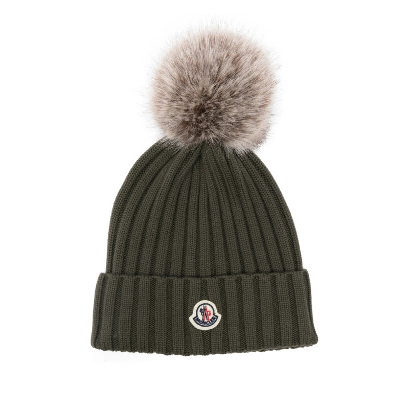 Moncler Logo-patch Beanie Hat