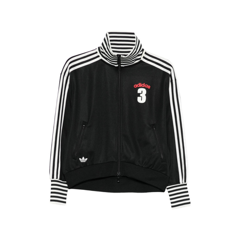 Adidas Striped Zip Knitwear