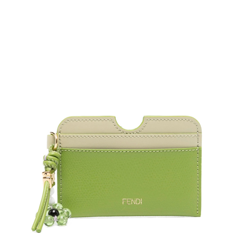 Fendi FF Diamonds Flower-detail Card Holder