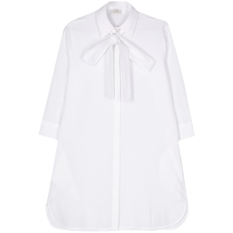 Mazzarelli Seersucker Cotton Shirt