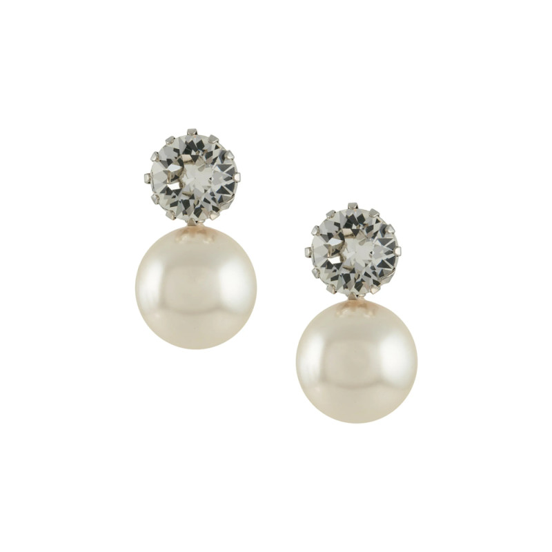 Jennifer Behr Ines Pearl Earrings