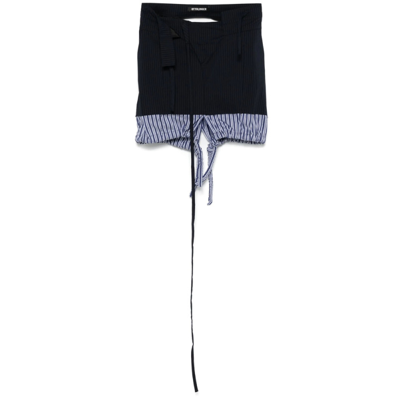 Ottolinger Striped Mini Skirt