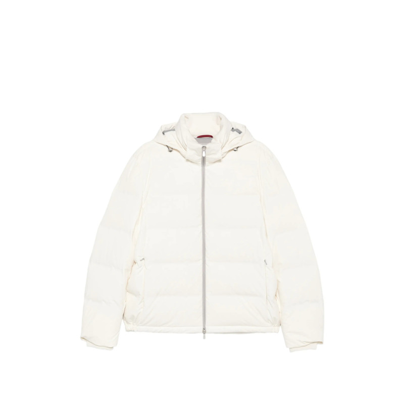 Brunello Cucinelli Hooded Quilted Jacket
