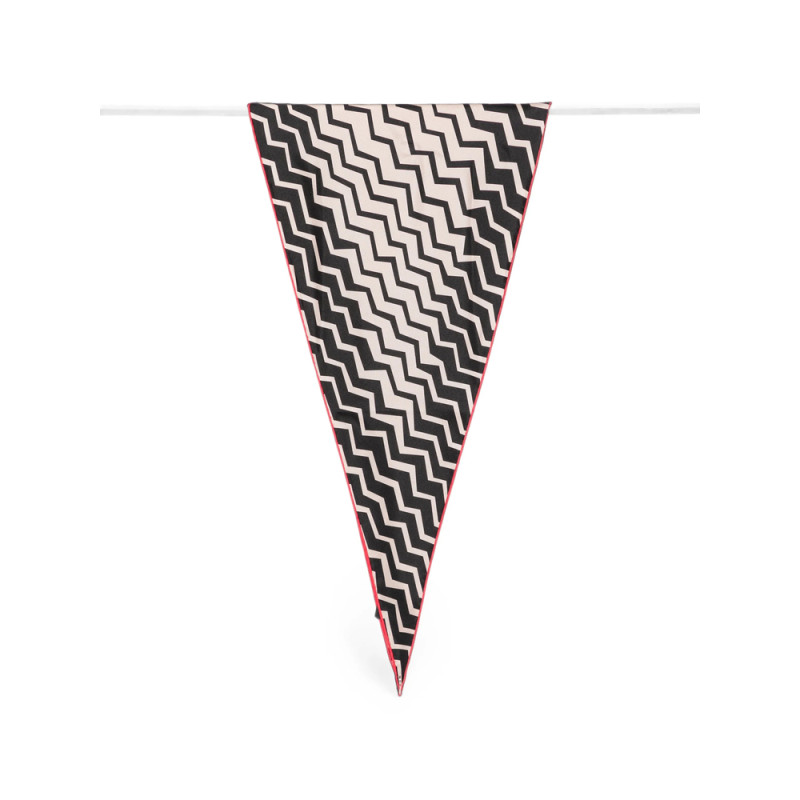 Missoni Zigzag-print Triangle Scarf