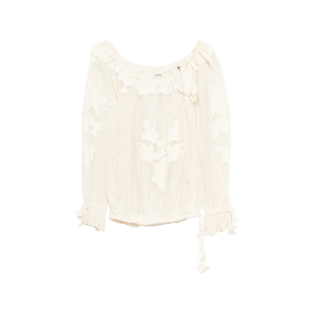 Isabel Marant Floral Appliqué Blouse
