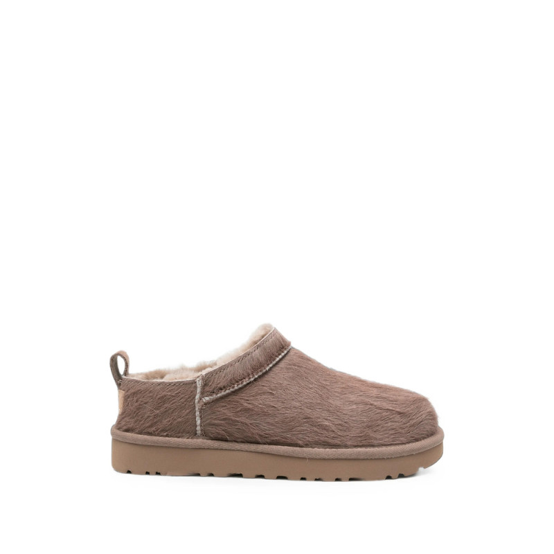 Ugg Calf-hair Logo-patch Ankle Boots