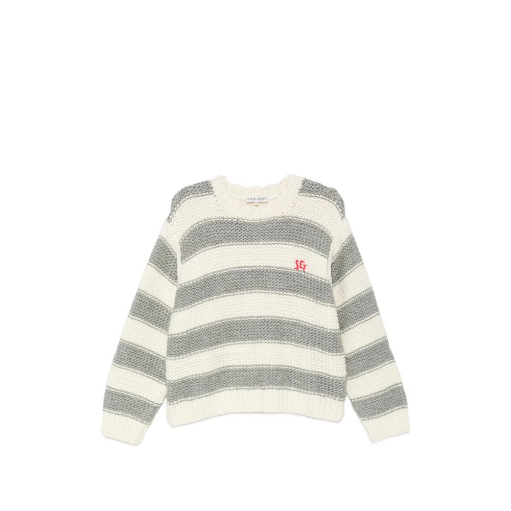 Stine Goya Striped Chunky-knit Sweater