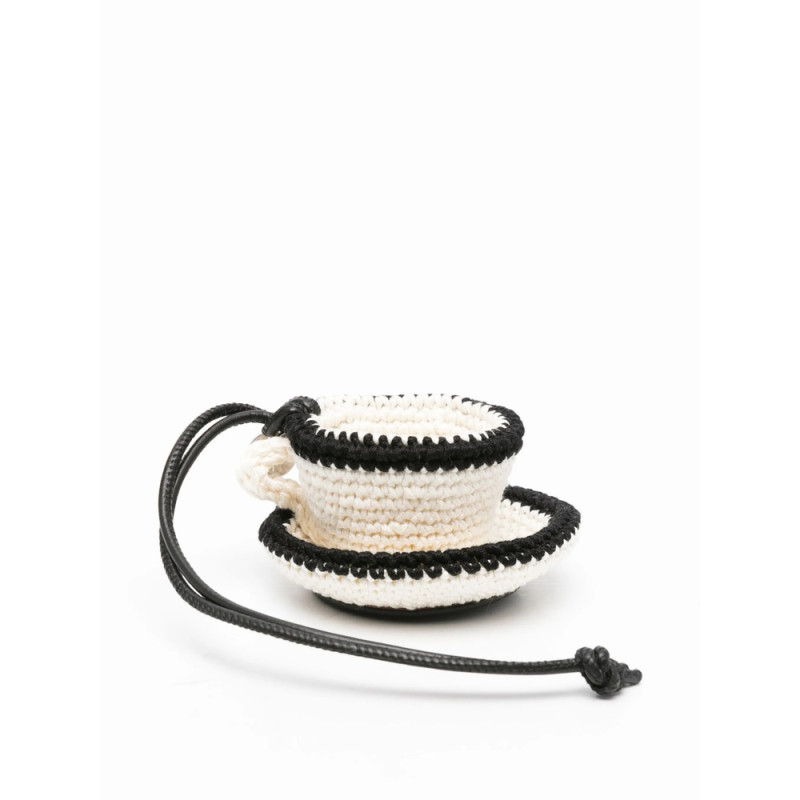 Jw Anderson Crocheted-cup Charm