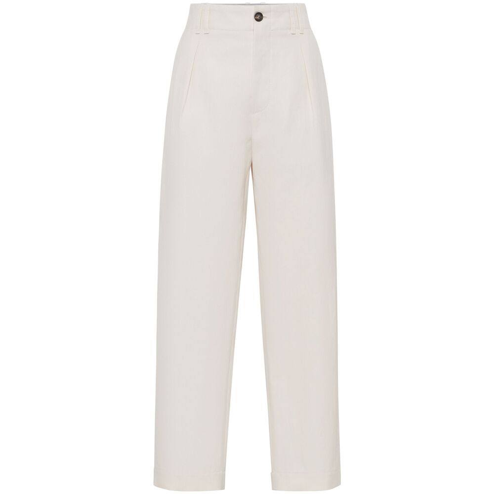 Brunello Cucinelli Pleated Chino Trousers