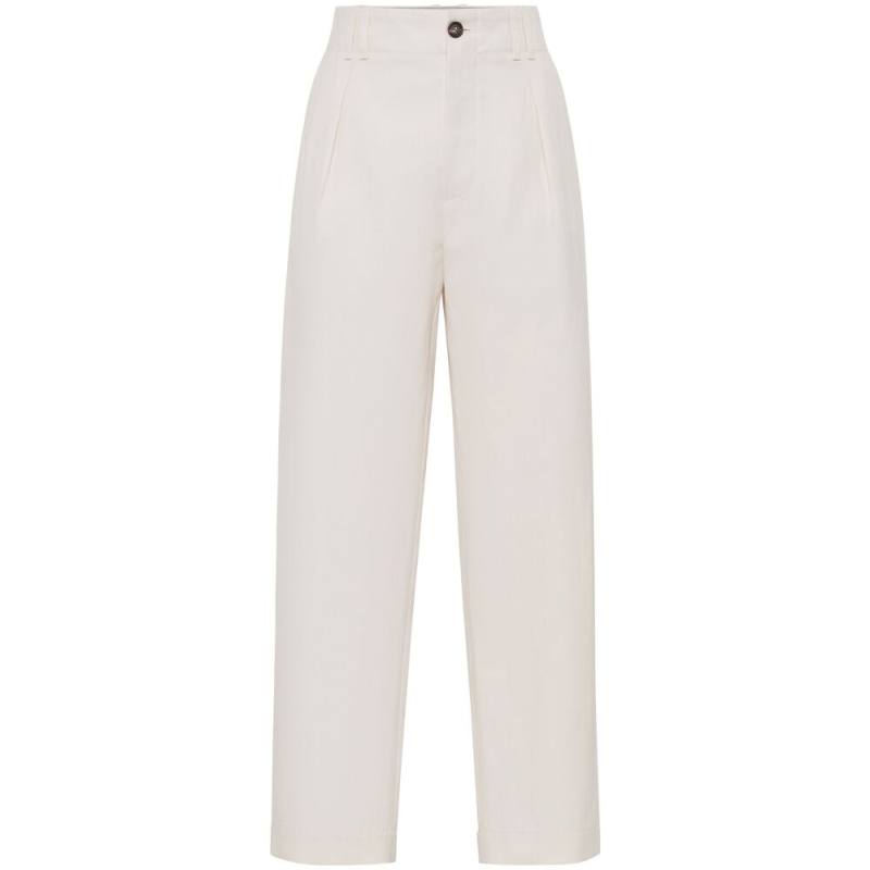 Brunello Cucinelli Pleated Chino Trousers