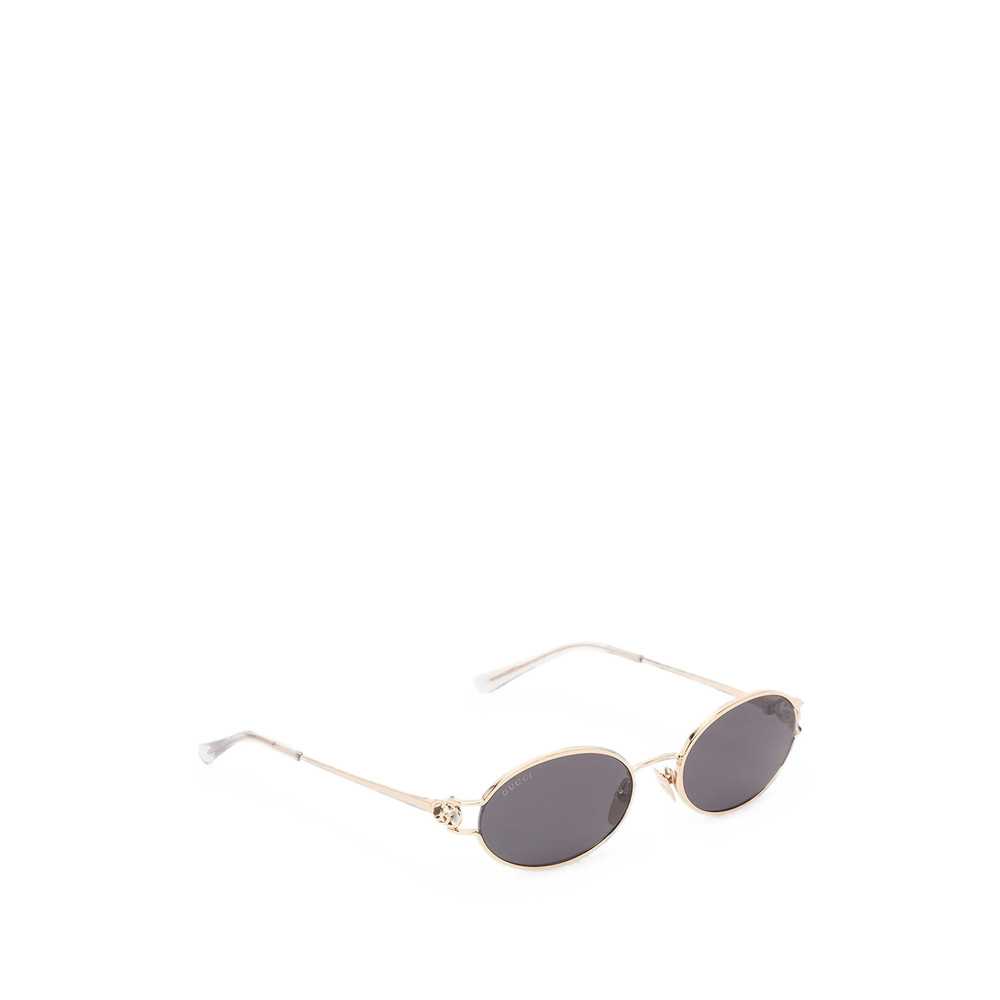 Gucci Interlocking G Oval-frame Sunglasses