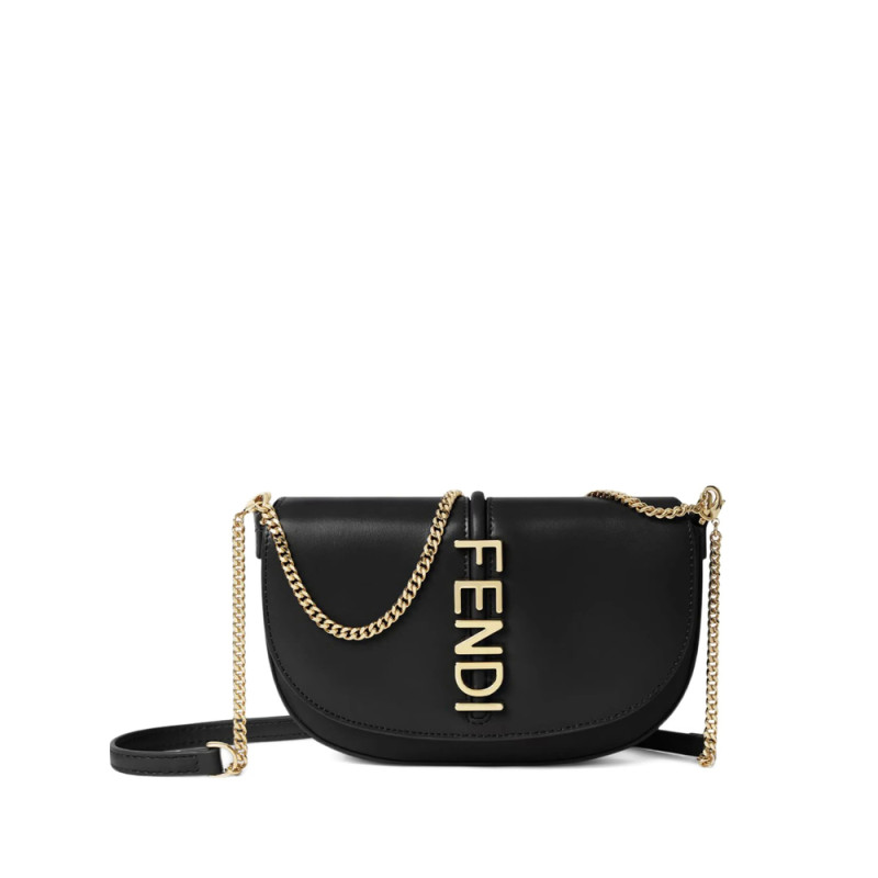 Fendi Fendigraphy Chain Shoulder Bag