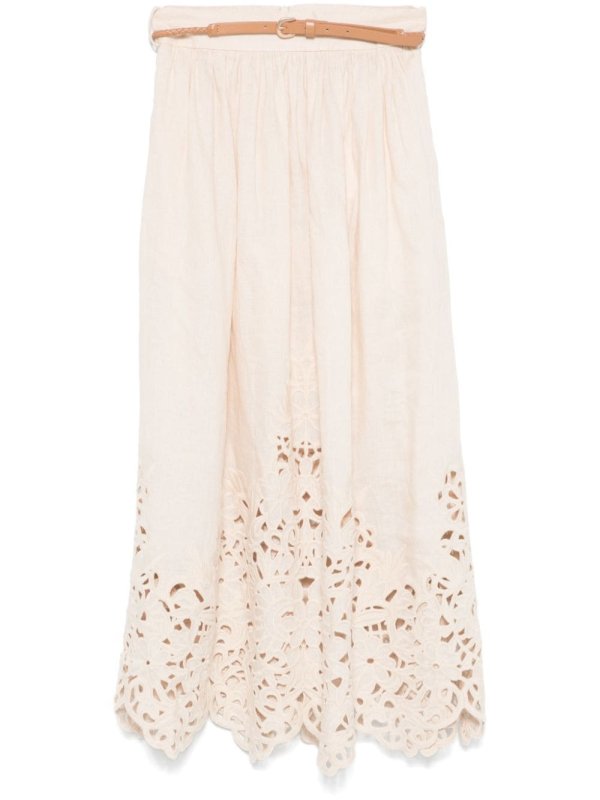 Wylie midi skirt