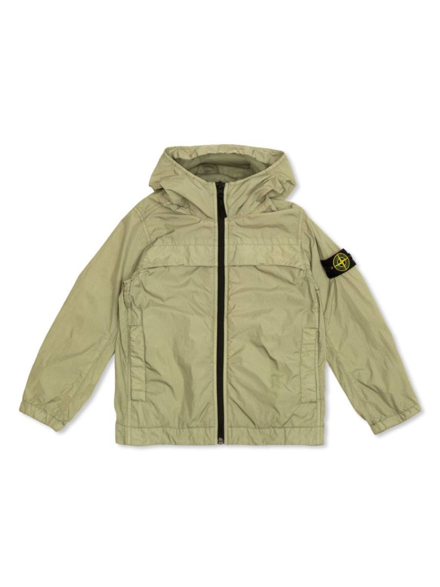 Compass-badge jacket