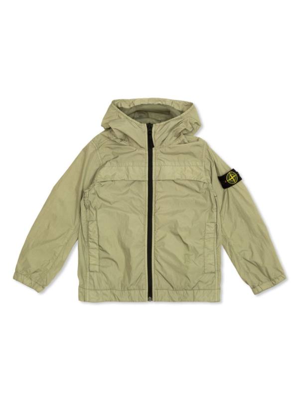 Compass-badge jacket