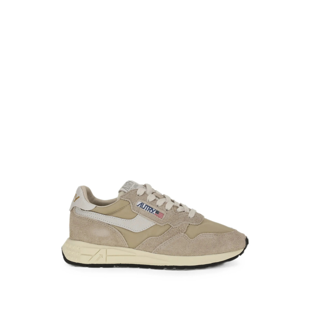 Autry Suede-panelled Low-top Sneakers