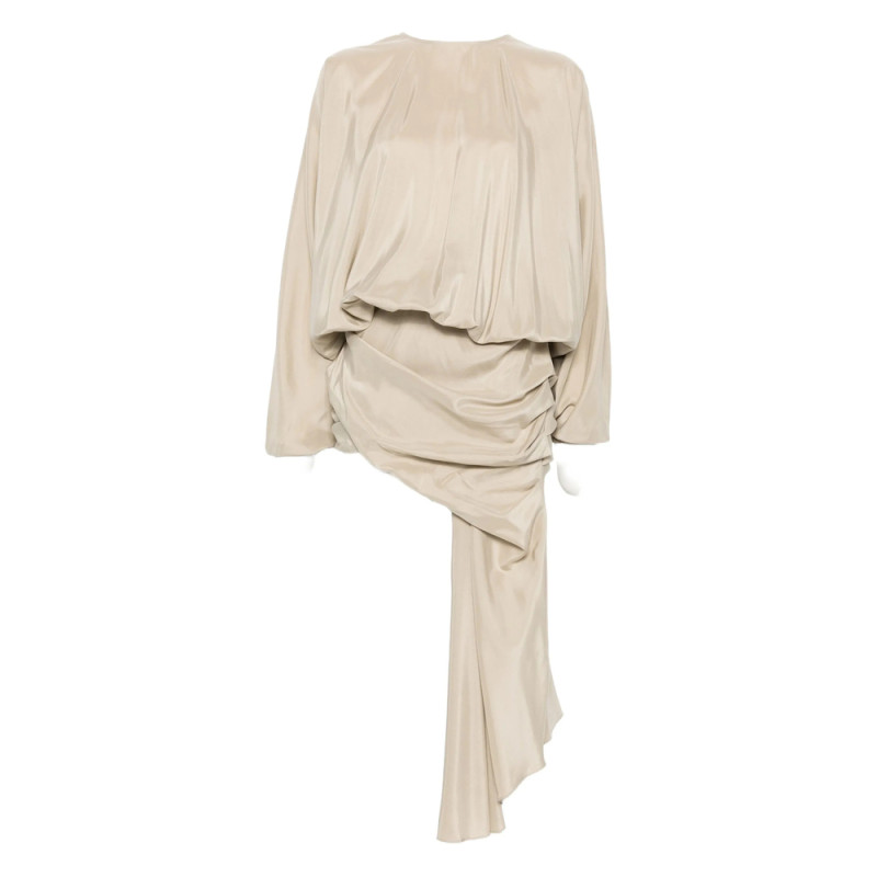 Christopher Esber Draped Silk Dress
