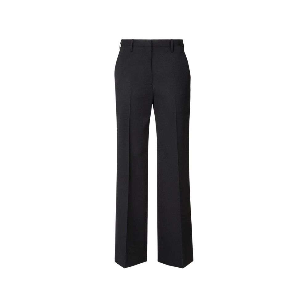 Fendi Black Grain De Poudre Pants