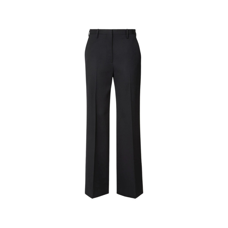Fendi Black Grain De Poudre Pants