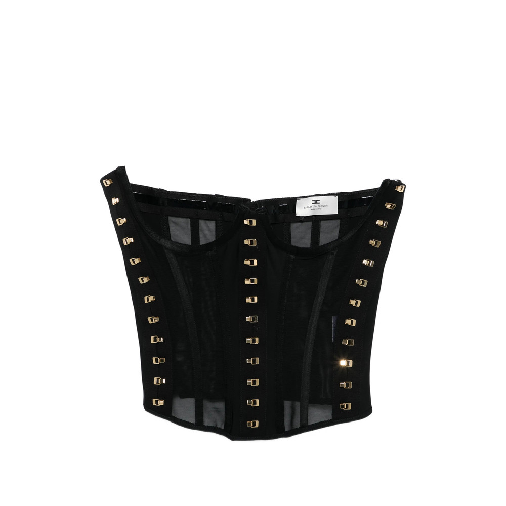 Elisabetta Franchi Metal Detail Corset