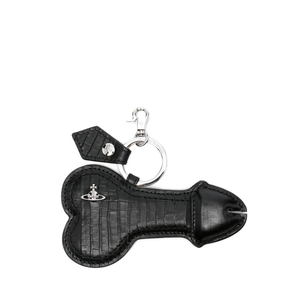 Vivienne Westwood Bell End Leather Keyring