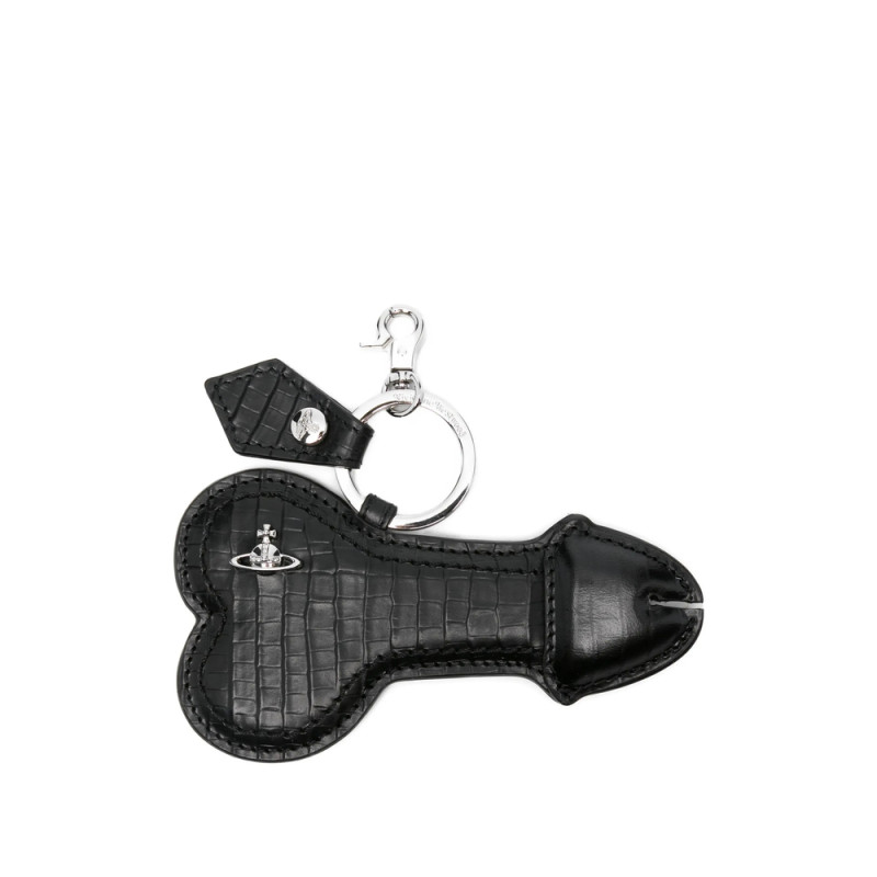 Vivienne Westwood Bell End Leather Keyring