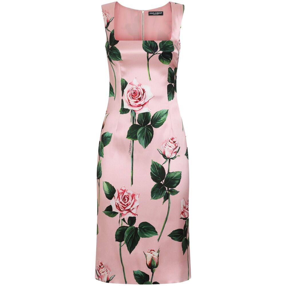 Dolce & Gabbana Floral-print Midi Dress
