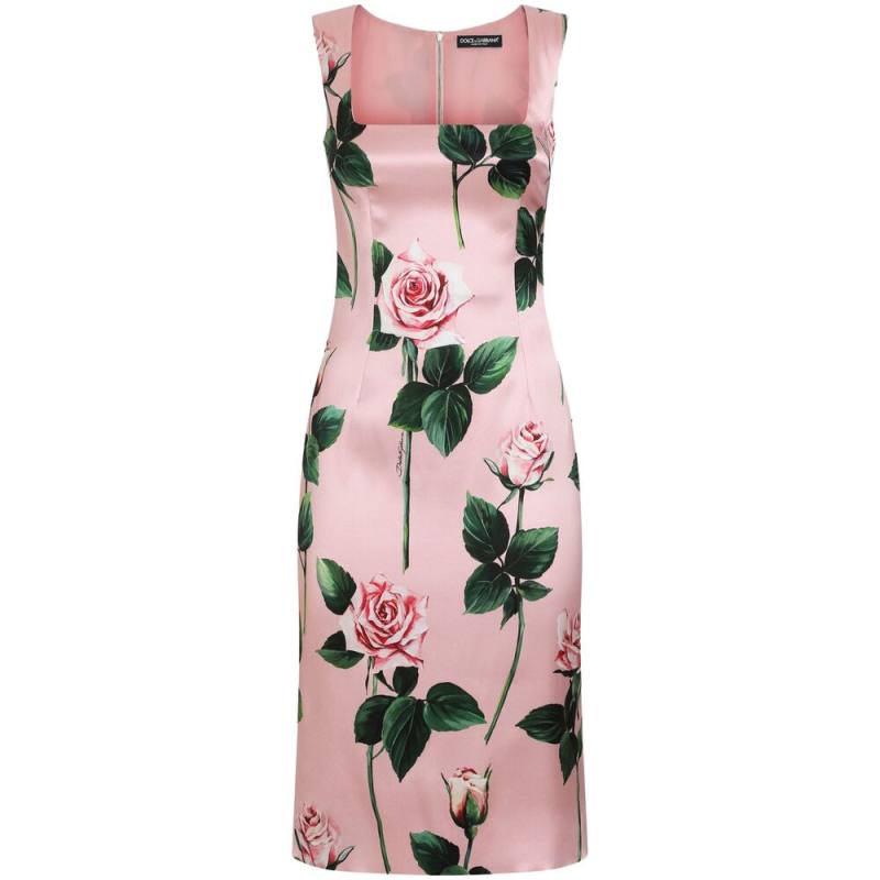 Dolce & Gabbana Floral-print Midi Dress