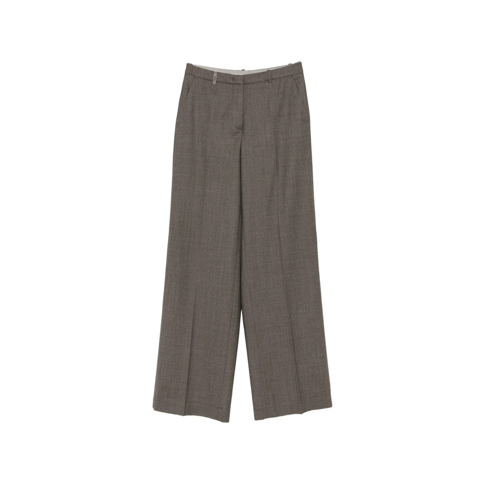 Peserico Pressed-crease Trousers