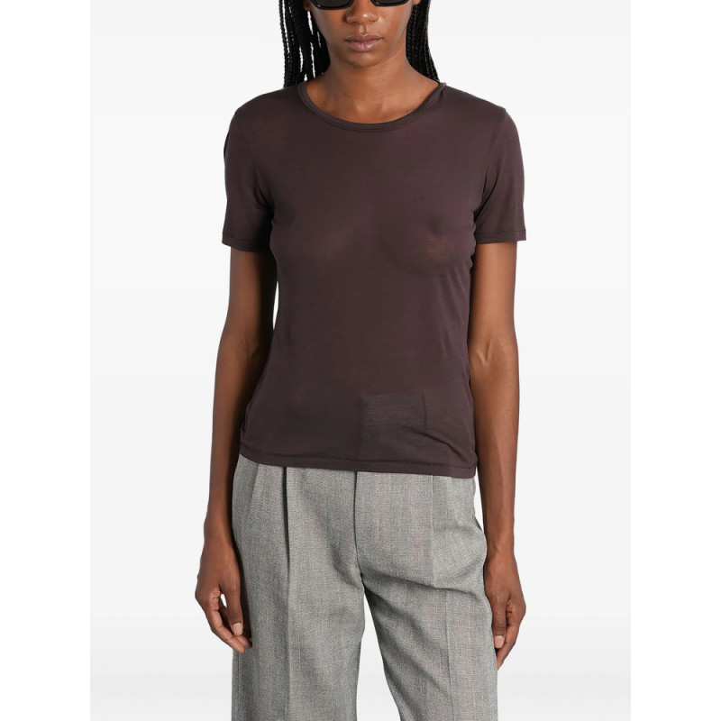 Anine Bing Round-neck Short-sleeve T-shirt