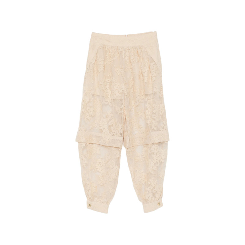 Zimmermann Luna Lace Floral Trousers