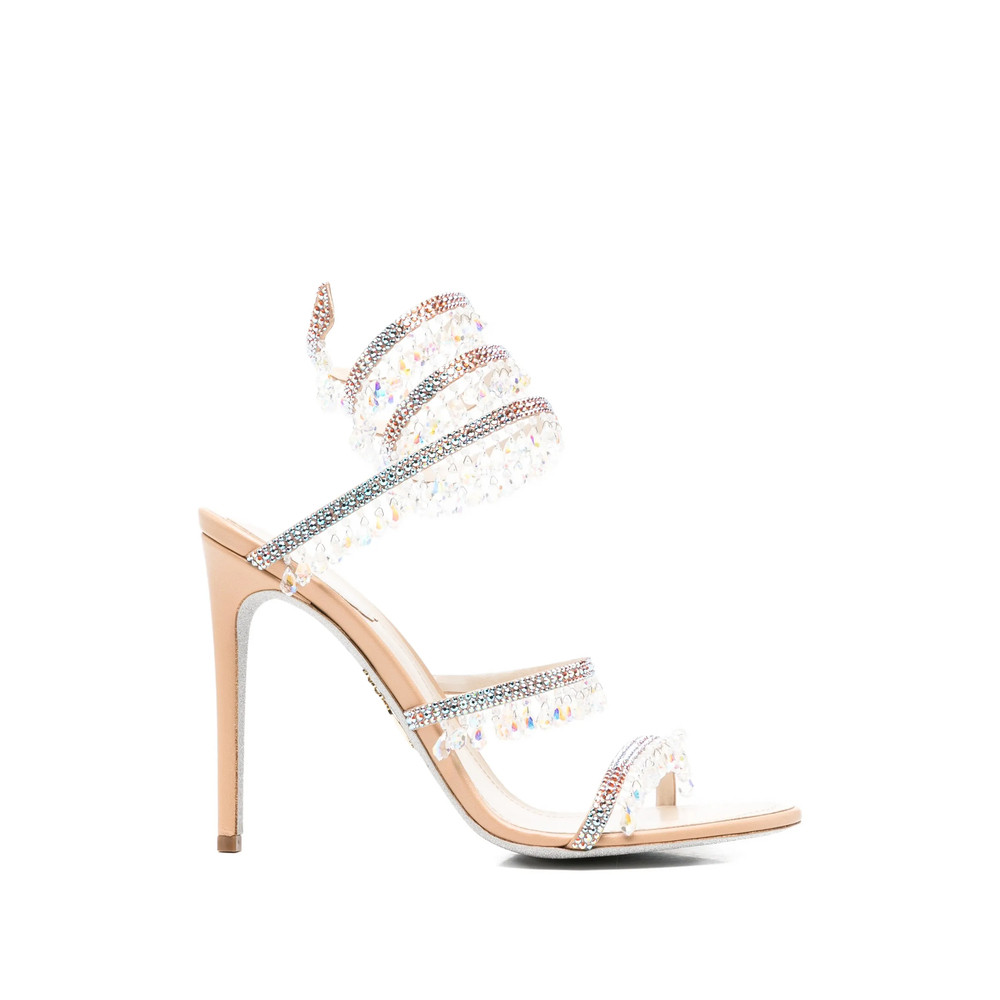 Caovilla Chandelier Crystal-embellished Sandals