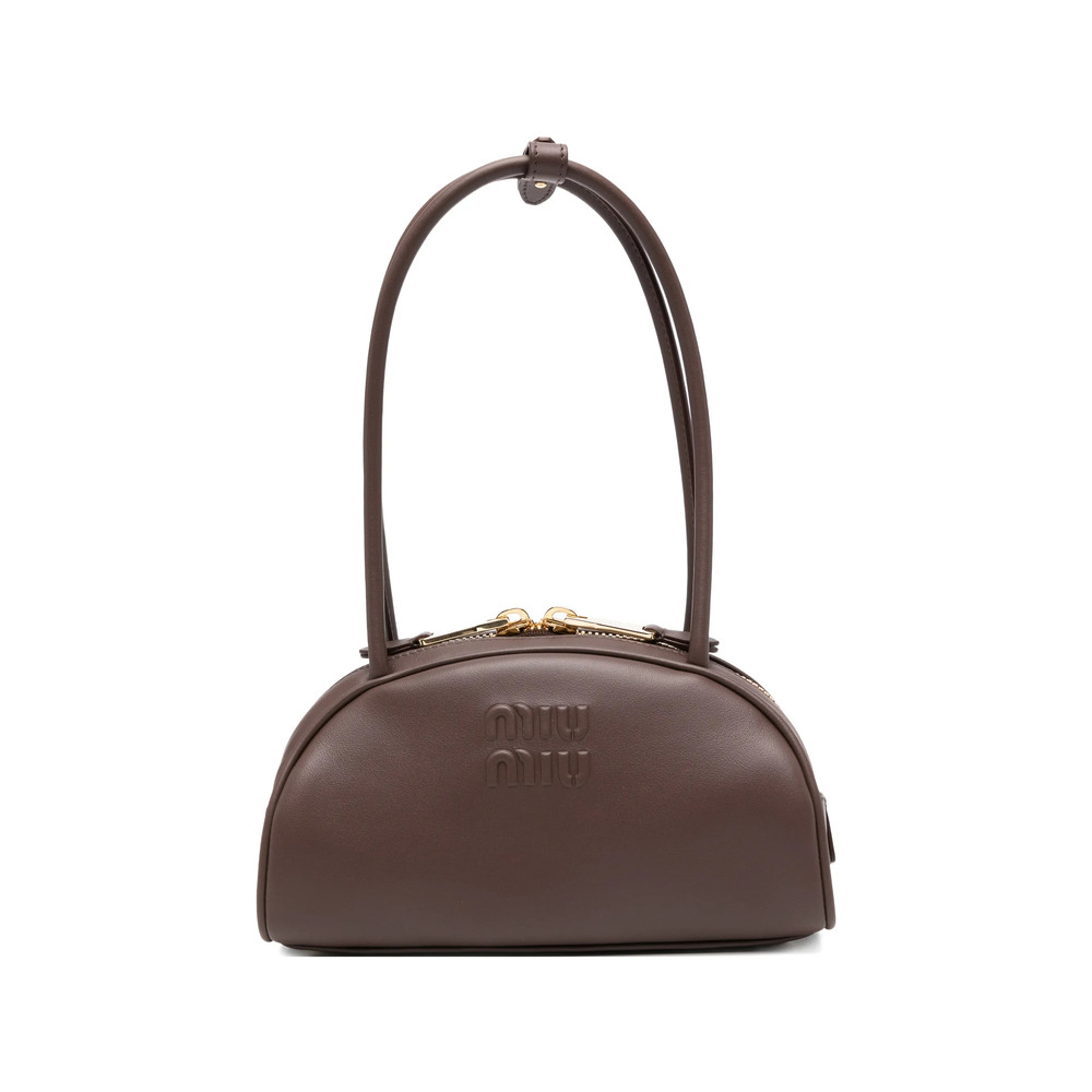 Miu Miu Beau Embossed Tote Bag