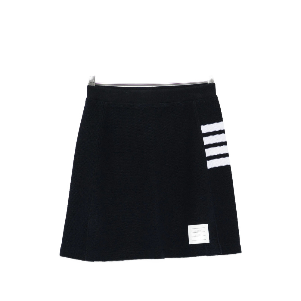Thom Browne 4-Bar Piqué Mini Skirt