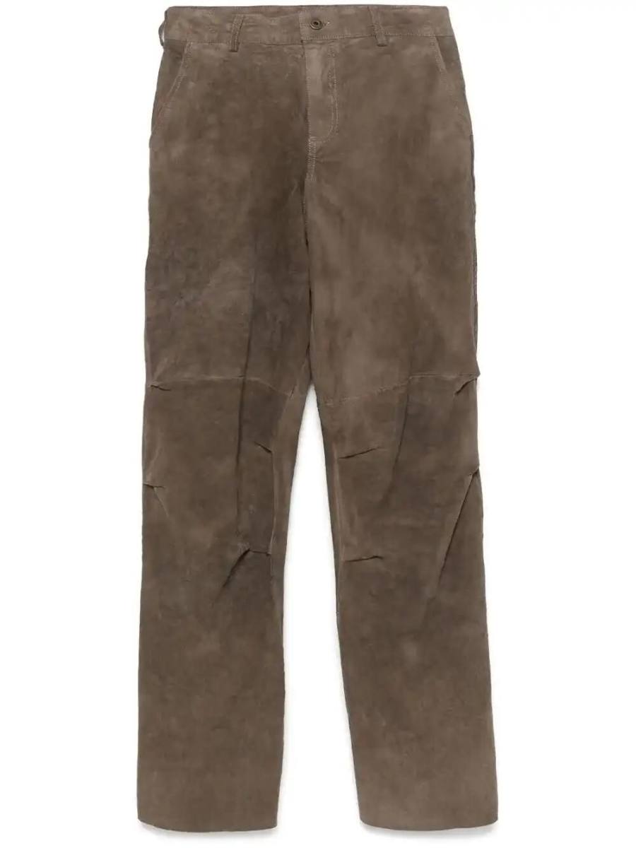 suede trousers