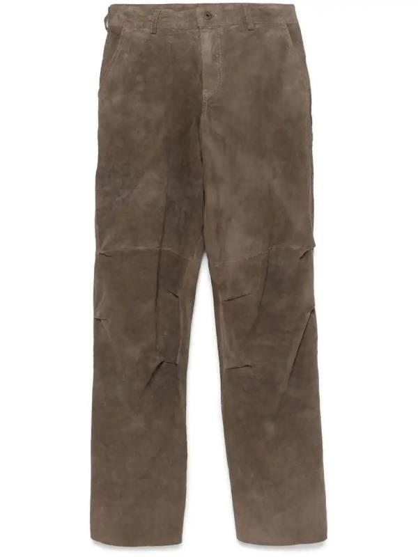 suede trousers