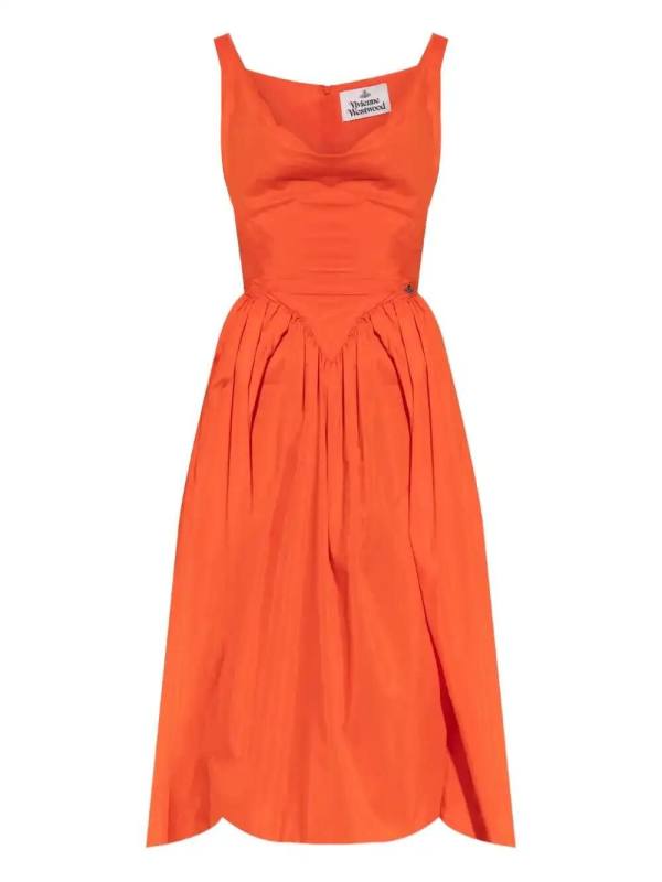 cotton-silk dress