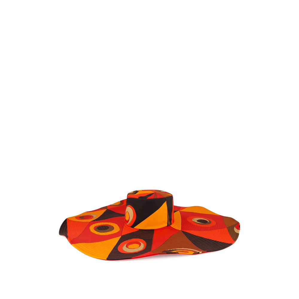 Pucci Occhi Print Wide-brim Sun Hat